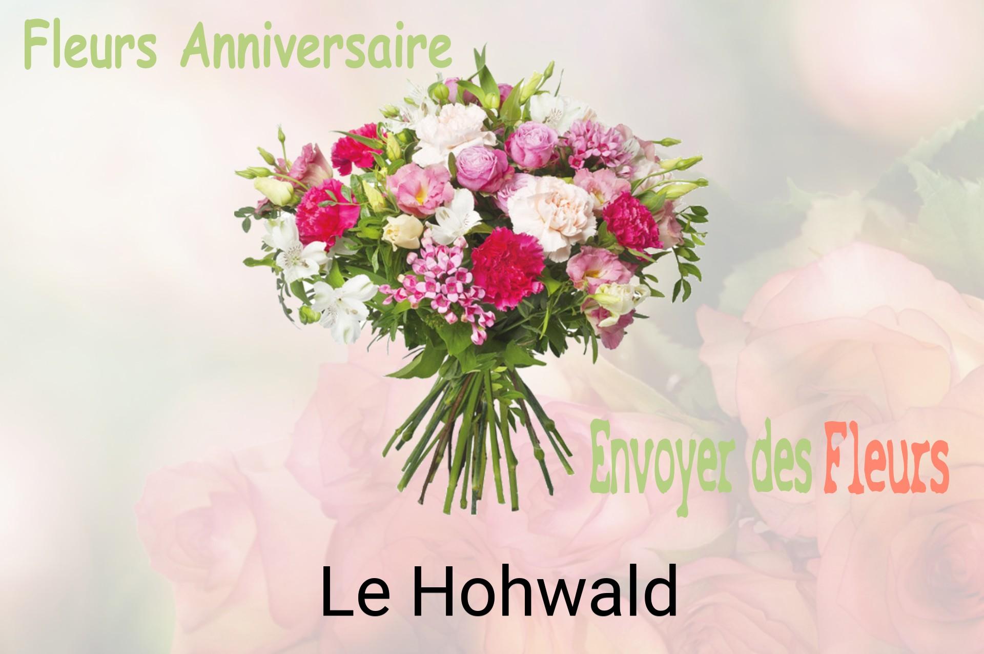 Bouquet de fleurs d’anniversaire livré à Le Hohwald
