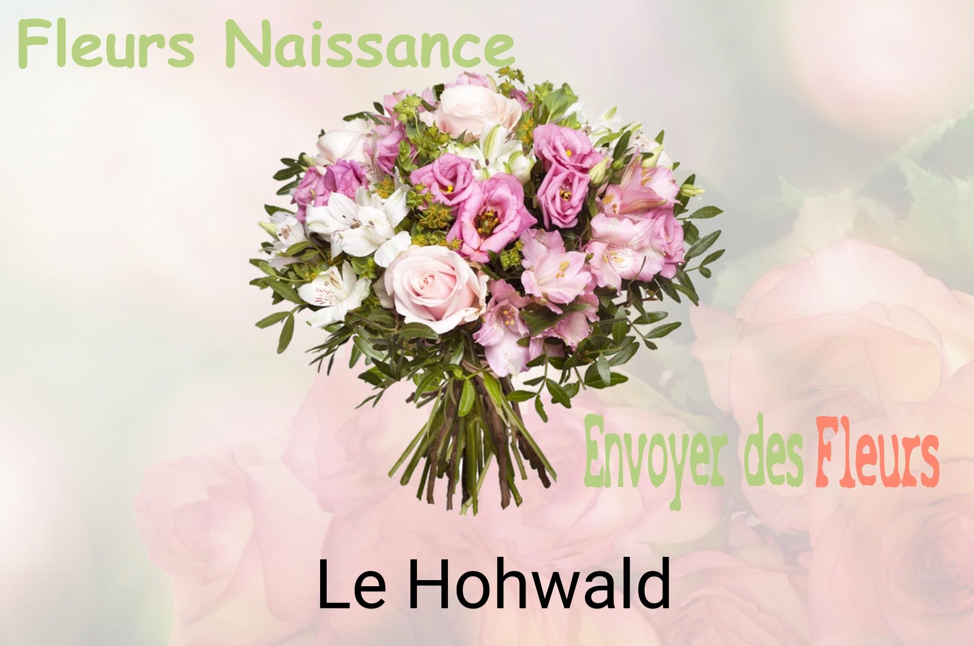 Bouquet de fleurs de naissance livré à Le Hohwald